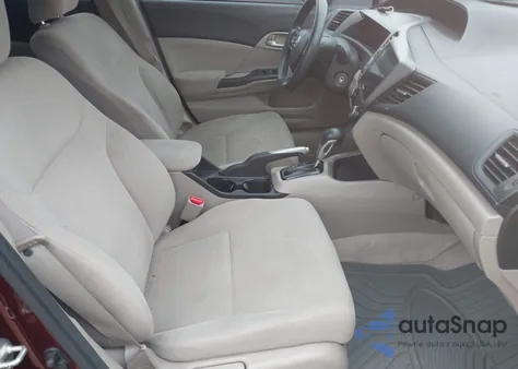 2012 Honda Civic Lx из США, поврежденный, VIN 19XFB2F55CE066316